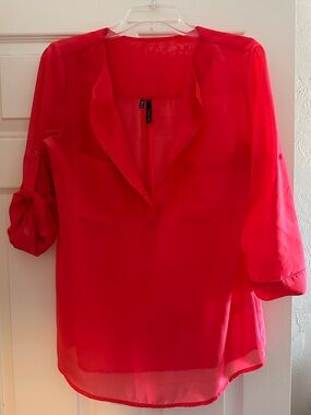 Maurices Vibrant Sheer Top